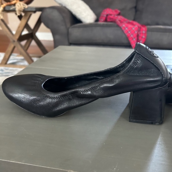 Tory Burch Stacked Heels - Picture 1 of 4